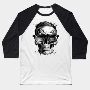 Beautiful skull Baseball T-Shirt